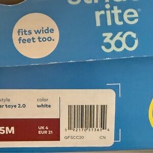 Stride Rite 360 Blue and Cream Box